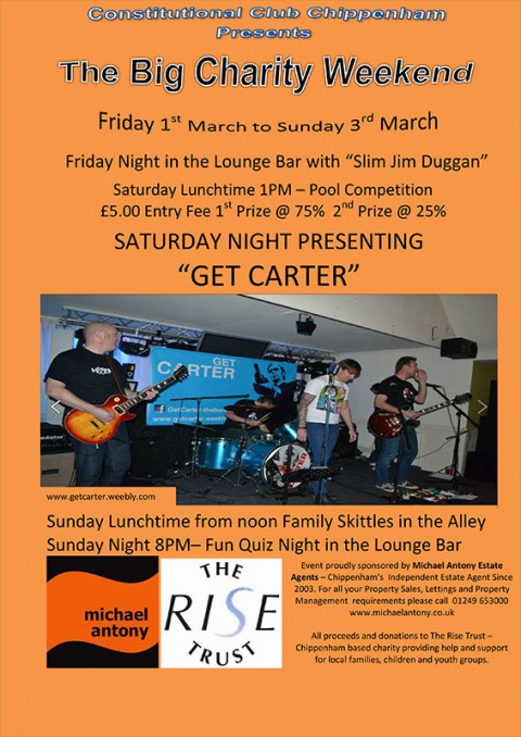 RAISING MONEY FOR THE RISE TRUST